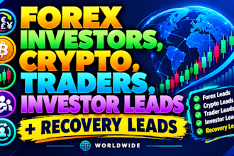generate fresh quality forex mexico leads recovery leads or any targeted geo
