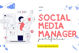 be social media manager
