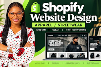 design and redesign shopify apparel streetwear store for italian brands