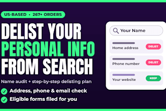 remove personal information from google and audit negative search results
