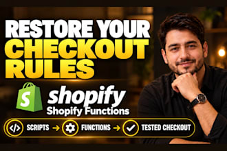 migrate shopify scripts to functions custom checkout offers payment rules