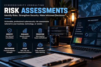 conduct a professional IT risk assessment and provide mitigation strategies