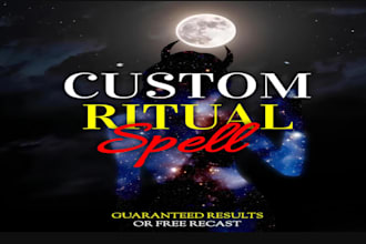 cast a spell to remove negative energies