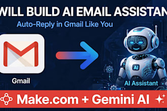 build ai email assistant inbox automation with make and gemini