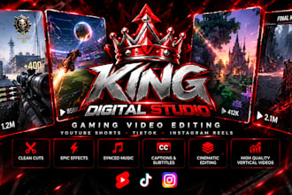 edit gaming clips into epic shorts