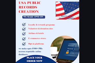 create public records for you
