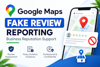 remove fake harmful google maps business reviews