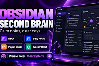 build your obsidian second brain with an ai assistant for your notes