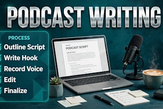 write engaging history scripts for youtube and podcasts