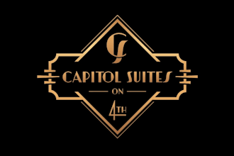 design modern delightful art deco logo with satisfaction guarantee