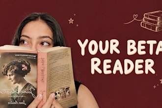 beta read your work at an affordable rate