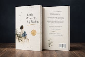 design book cover, minimalist, poetry book cover
