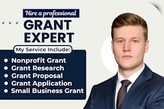 do grant proposal, grant writing, grant research grant application and nonprofit