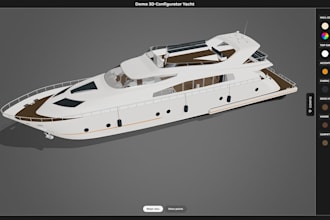 do 3d boat design, 3d ship model, 3d yacht, boat animation, 2d boat model