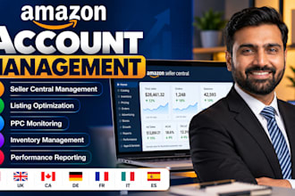 be your amazon fba virtual assistant and account manager