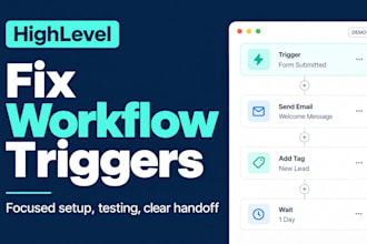 fix gohighlevel workflow fix with testing and test your setup