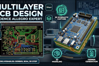 design professional multi layer pcbs using cadence allegro