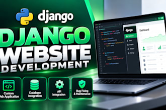 develop python web tools and django web applications