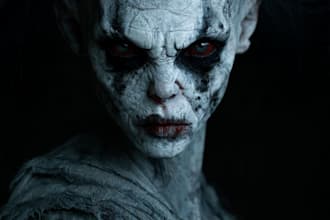 do horror character design