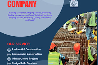 design construction flyers and brochures