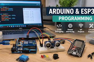 develop and debug arduino esp32 and iot projects