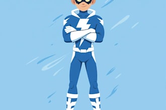 create custom superhero and supervillain character