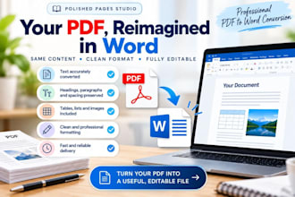 convert PDF to editable word documents