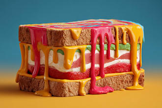 food pop art of your food pop art