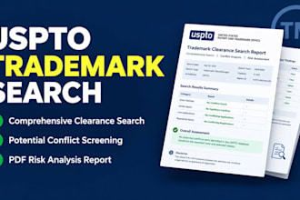 perform a comprehensive uspto trademark clearance search