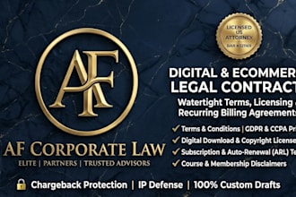 draft a digital download license agreement for ecommerce