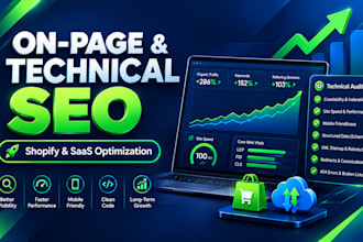 do technical SEO audit and on page optimization