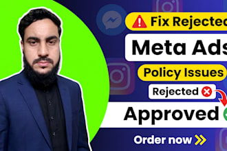 fix rejected facebook ads and meta ads policy issues