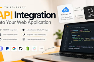 integrate third party apis into your web application