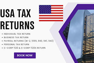 do usa tax return, business tax filing