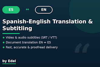 translate english to spanish and spanish to english like a native