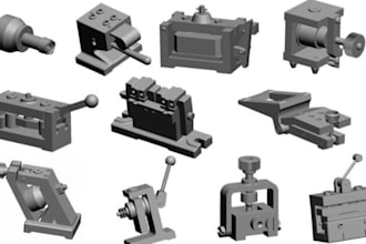 design custom 3d printable manufacturing jigs, welding, drill guide and fixtures