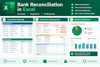 do bank reconciliation in excel