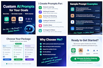 create custom ai prompts for any tool and purpose