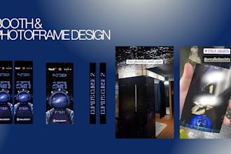 custom photobox frames and photo booth templates