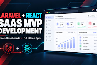 build your saas mvp with laravel and react
