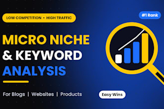 do profitable micro niches and low competition keywords