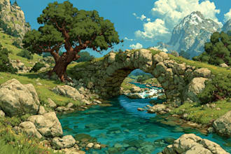 design cinematic fantasy environments for storytelling