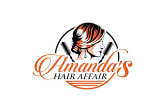 make hair stylist starting business logo