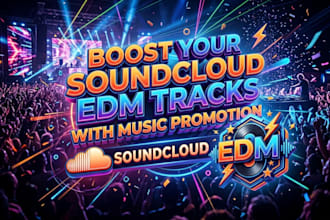 grow your soundcloud edm audience with targeted music promotion