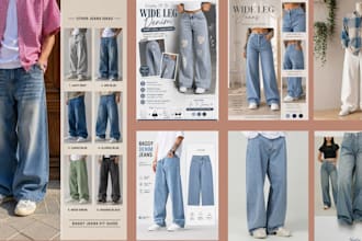 design premium fashion ad creatives for clothing brands