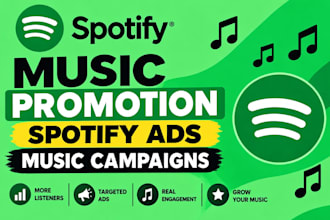 do spotify music ads, spotify promotion, and song promotion