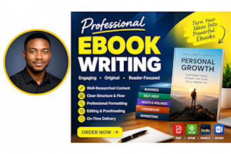 write a professional ebook, lead magnet or digital book