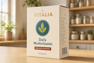 create electronics product box packaging design
