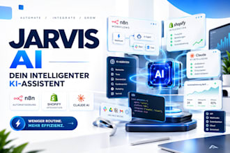 ich entwickle jarvis ai assistenten, ki agenten und n8n automatisierungen