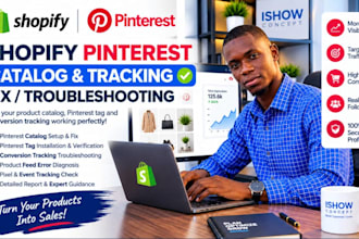 fix shopify pinterest catalog and tracking issuses